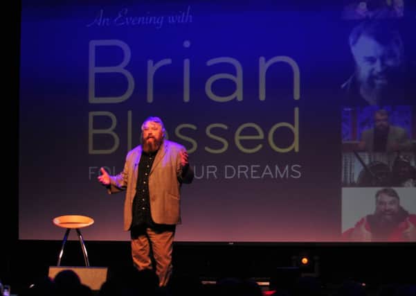 Actor Brian Blessed, who performed at The Grand Theatre this week, has been made an honorary patron. (s)