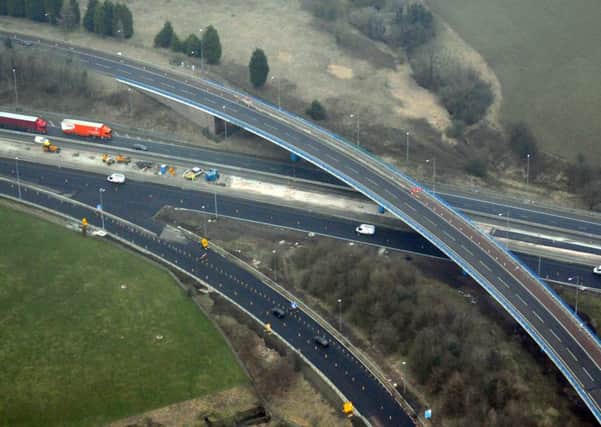 Work: Roadworks are underway between junction 31a and 32 to widen pinch points