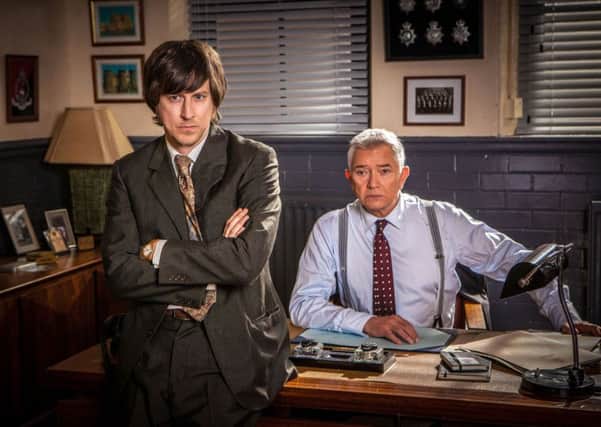 Martin Shaw (right) returns as Inspector George Gently, with co-star Lee Ingleby as John Bacchus