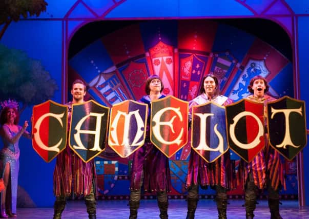 The Monty Python-inspired stage show, 'Spamalot'