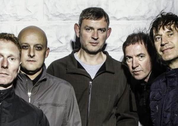 Stephen Holt, center, with the Inspiral Carpets