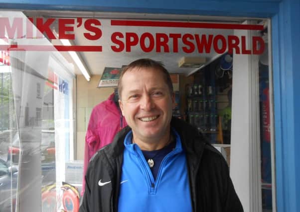 Mike Thornton has sold his long established Garstang business Mike's Sportsworld