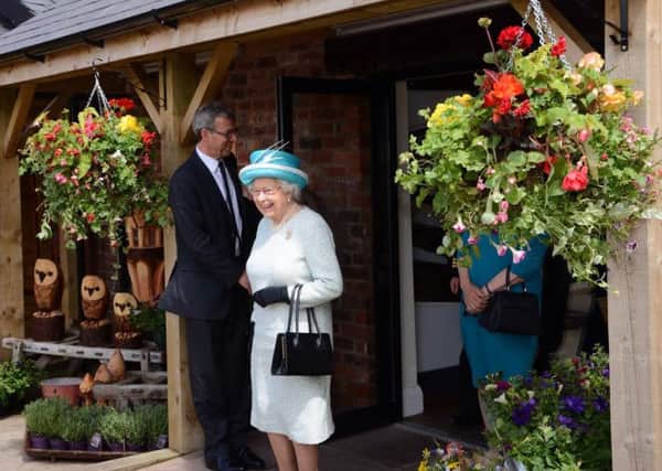 Queen Elizabeth popped in to eat at Light Ash Farm Shop and Cafe at Bilsborrow, run by mother and daughter team Edith Morgan and Joanne Dewhurst.