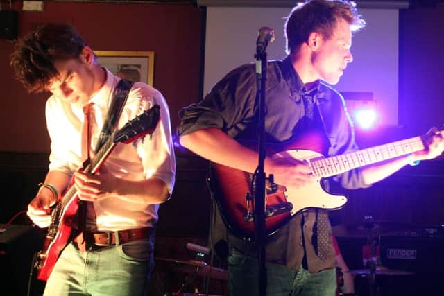 Longton Live first live music event at pubs in Longton Village.
Pictured are the Jonny Oates Band performing live at The Red Lion.
6th June 2014
