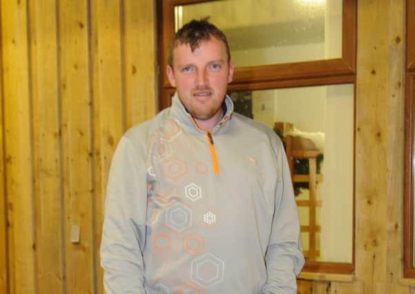 Golfer Mark Young