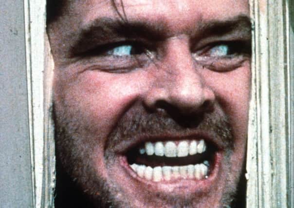 The Shinning: Jack Nicholson finds caretaking an empty hotel far from restful.