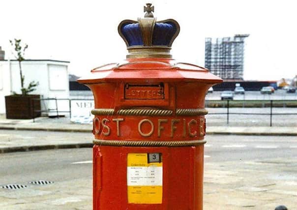 1860s special pillar box in Liverpool. Photo: Martin Robinson/Royal Mail/PA Wire
