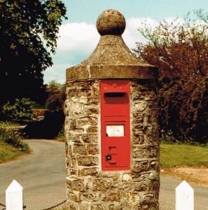 1870s pillar mounted wall box in Buckinghamshire. Photo: Simon Vaughan Winter/Royal Mail/PA Wire