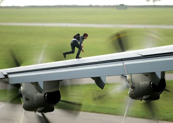 Mission: Impossible Rogue Nation. Pictured: Tom Cruise as Ethan Hunt