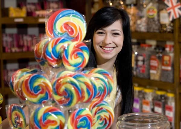 Aleksandra Wisniewska at Grandad Jim's sweet shop, which will have a stall on Hough Lane for the event