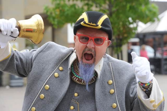 Photo Neil Cross
Garstang Arts Festival town criers competition
Dev Hobson of Middlewich