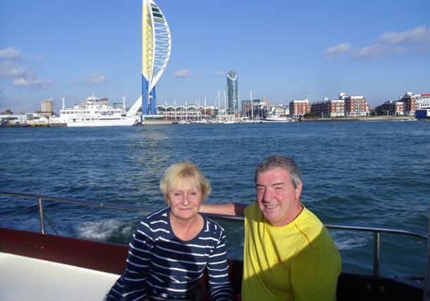 54-year-old Catherine Fletcher married 60-year-old Graham Stansfield in their local registry office in Burnley. Graham almost died from TTP. On holiday in the Isle of Wight  (s)