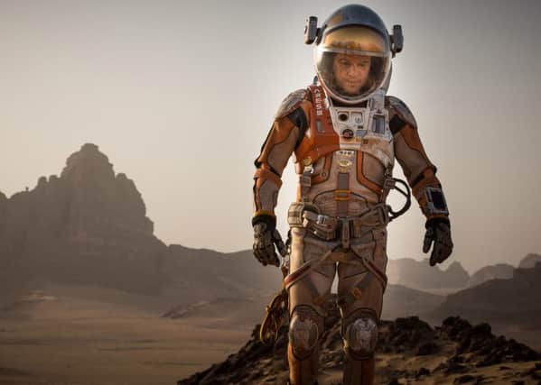 Matt Damon plays The Martian in Ridley Scotts new sci-fi film.