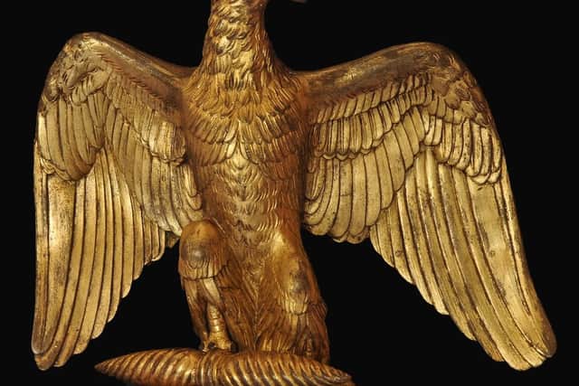 Salamanca Eagle was captured from the French 22nd Infantry Regiment at the Battle of Salamanca