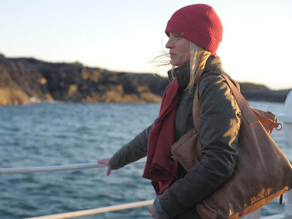 Woozy thinking scene alert... Anne-Marie Duff in the new BBC drama From Darkness