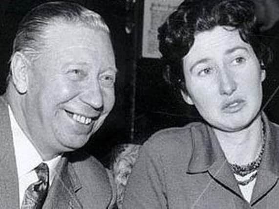 Showman George Formby and fiancee Pat Howson