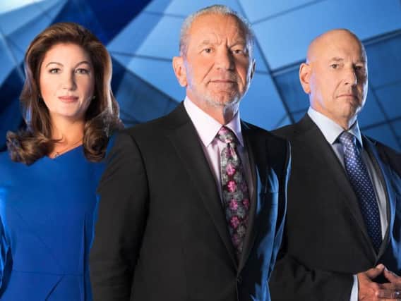 Karren Brady, Alan Sugar and new boy Claude Littner are back in the boardroom for a new series of The  Apprentice
