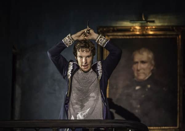 Benedict Cumberbatch as Hamlet  Photo: Johan Persson/PA Wire