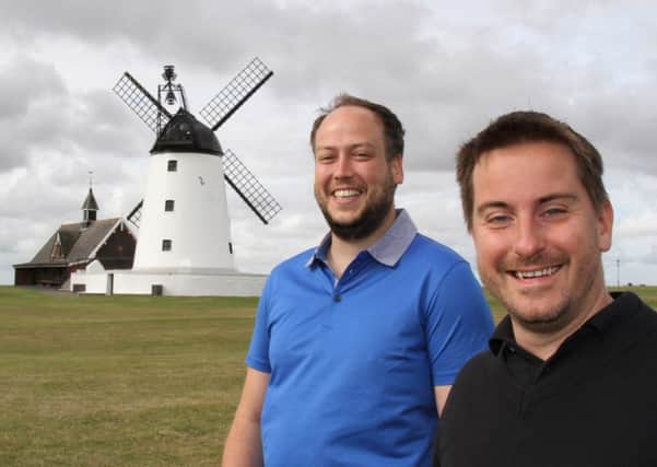 Lytham Festival Daniel Cuffe (left) and Peter Taylor from Cuffe and Taylor at Lytham Green.
23rd July 2015
