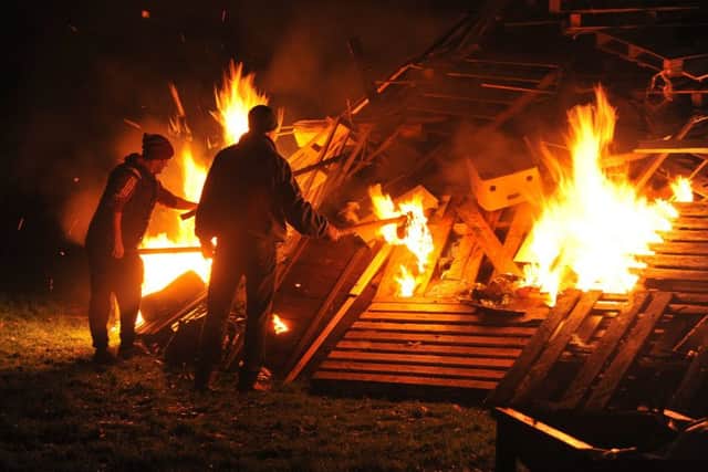 Euxton Cricket Club held a bonfire night as part of Chorley Carnival.
