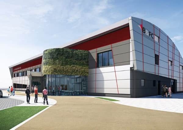 An artist's impression of how Blackpool and The Fylde College's energy HQ might look