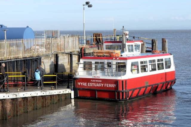 The Fleetwood Knott End Ferry is a potential victim of the cuts