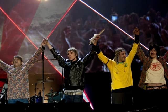 The Stone Roses during the last comeback
