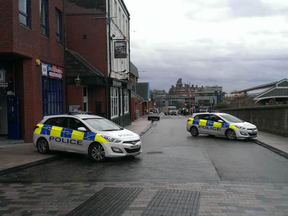 The Fishergate Shopping Centre has been evacuated