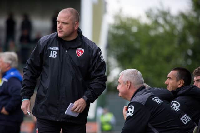 Morecambe boss Jim Bentley. Picture: Matt Rushton