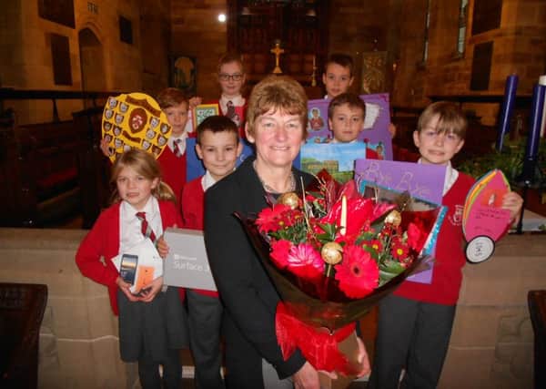Mary Cookson retires from Broughton in Amounderness CE Primary School.