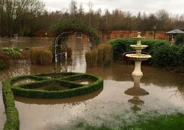 Gardens at St Catherines Hospice in Lostock Hall