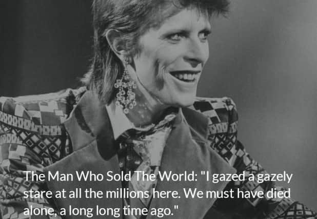 The Man Who Sold The World - David Bowie