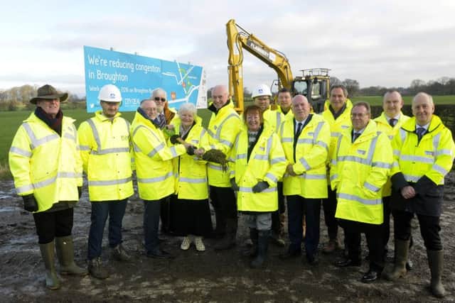 Official start on the construction of the Broughton Bypass