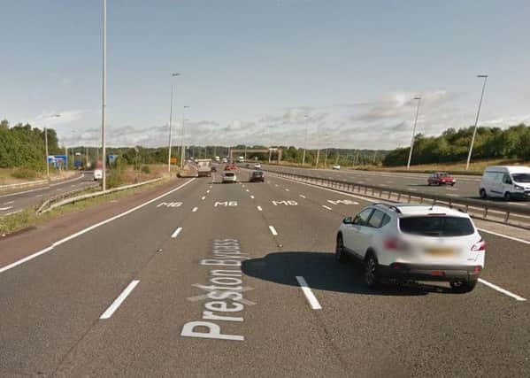 The M6 near J31. Picture: Google