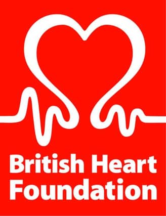 British Heart Foundation logo.