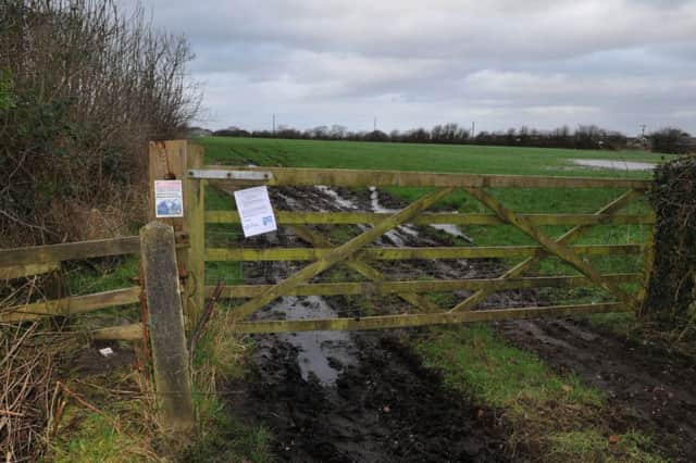 DEVELOPMENT SITE: The fields off Liverpool Road, Hutton, which could soon be built on