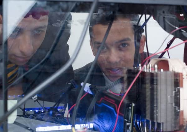 Priory Academy pupil Yoovraj Chekori and his schoolpal Hussain Alkachkach are looking to make history of their own by overclocking a computer
