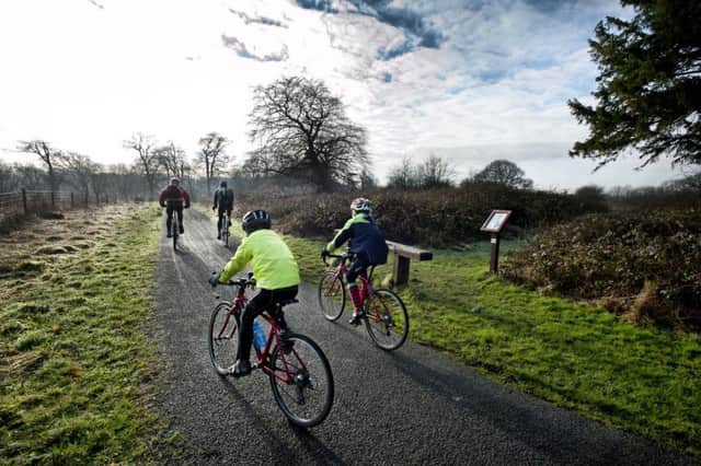 A cycle group is concerned about the impact of developments on the Guild Wheel. See letter