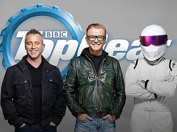 Matt LeBlanc, Chris Evans and the Stig