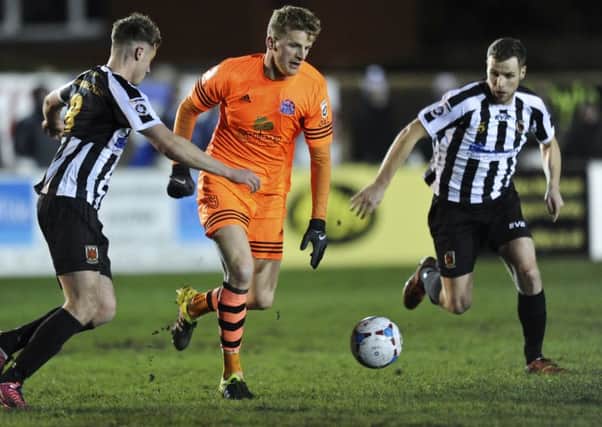 Match action from Chorley's 3-2 win over derby rivals AFC Fylde