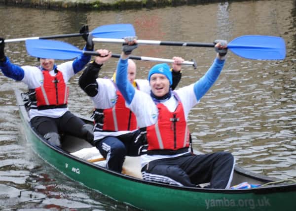 Age UK Lancashire, Lancaster canal canoe challenge 2015
