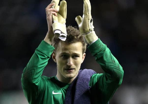 Anders Lindegaard was PNE's man of the match against Huddersfield