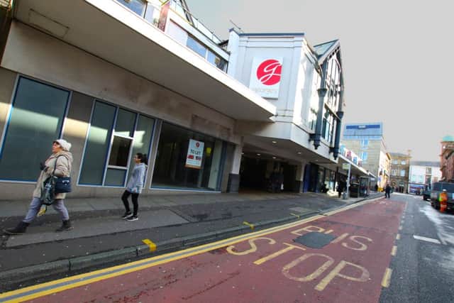 An exterior shot of the planned site of UCLan's In The City shop