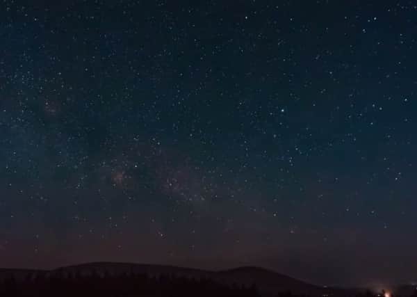 Beacon Fell night sky - photo by Robert Ince
