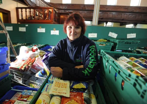 Angry: Morecambe Bay  Foodbank project manager Annette Smith