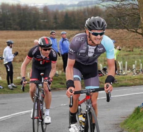 Cyclists tackling last year's race. Photo by Chris Meads