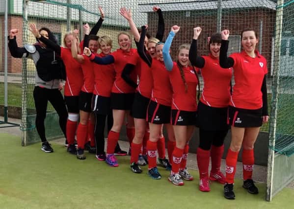 Leyland and Chorley ladies 2nds celebrate their success