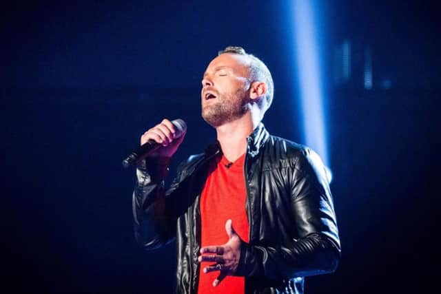 The Voice contestant Kevin Simm who has said he was "put off" the music business after the failure of his solo pop career (Guy Levy/PA Wire)