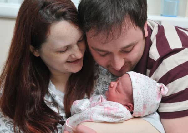 Daphnee Louise Richardson
Born 8.14am on February 29, weighing 7lb 14oz
Parents Kirstie Bamber and Carl Richardson from Plungington