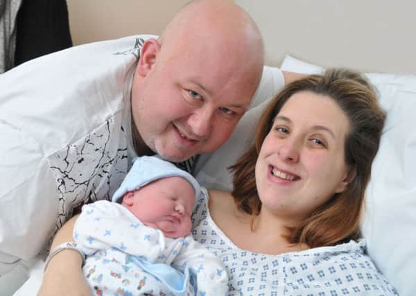 Photo Neil CrossHarry William MoorbyBorn 10.45am on February 29, weighing 9lb 4oz.Parents Laura and Craig Moorby from Ashton, Preston